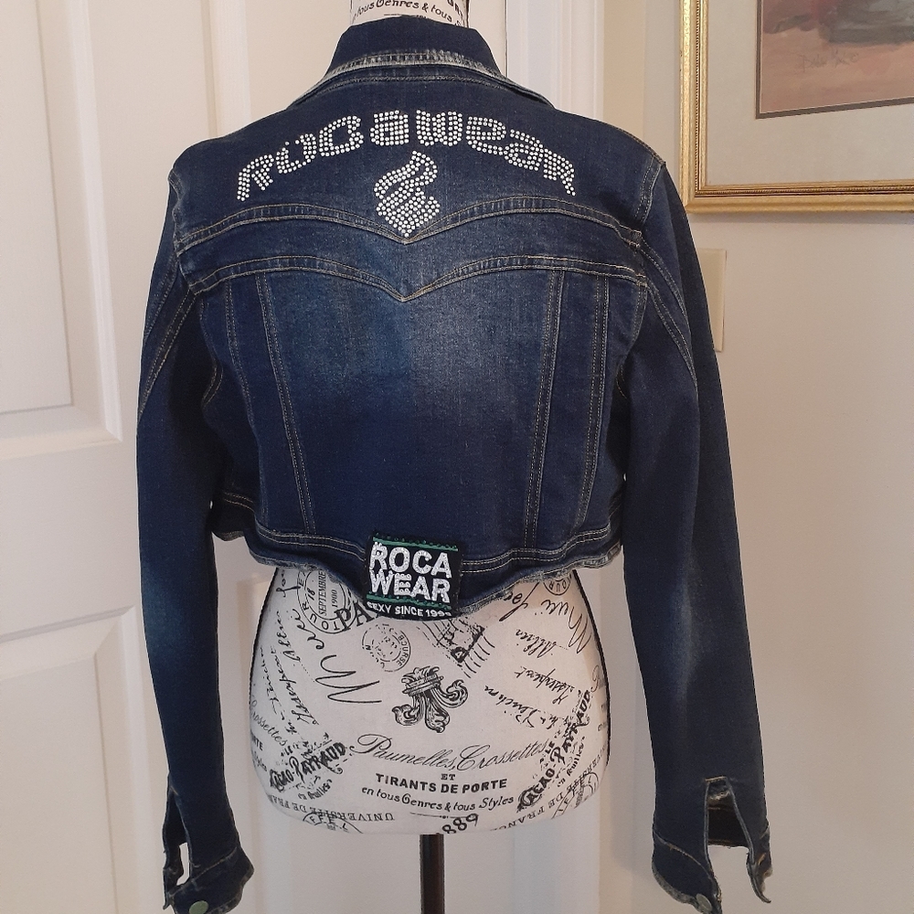 Vintage Rocawear jeans jacket - Picture 2 of 2